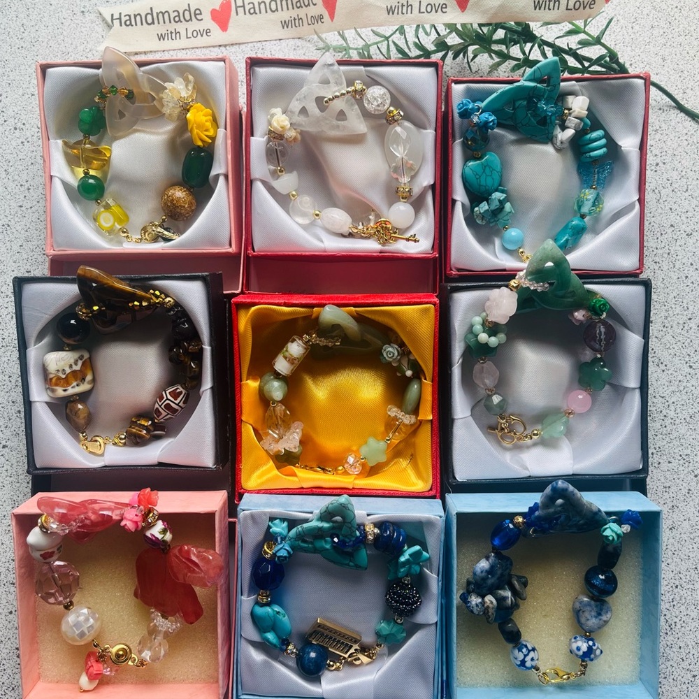 Charmed Bracelets with Celtic Symbols.